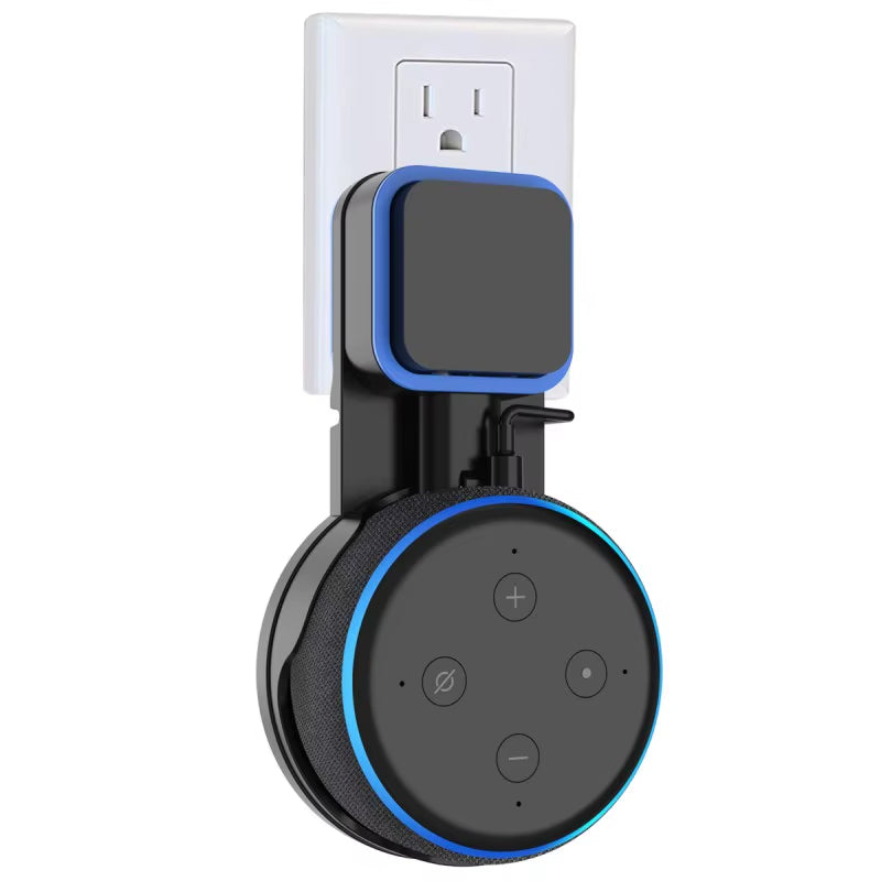 Wall Mount for Amazon Echo Dot 3Rd Gen Table Stand for Alexa Echo Dot 3 Smart Speaker with Screwless Cable Management